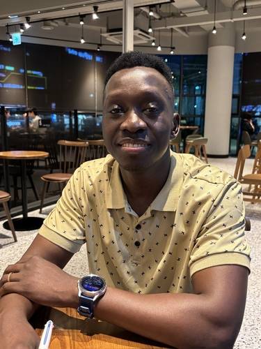 인제대 상계백병원의 간·담도·췌장(간담췌) 외과 전임의 토마스 타반 아콧 씨 [촬영 임경빈 인턴기자]