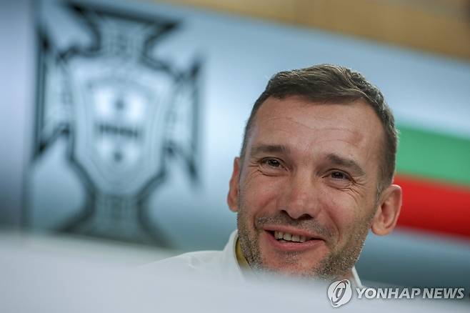 우크라이나 대표팀 감독 시절의 안드리 셰우첸코. [EPA=연합뉴스 자료사진]