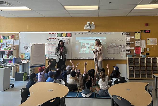 이중언어 교육 모습