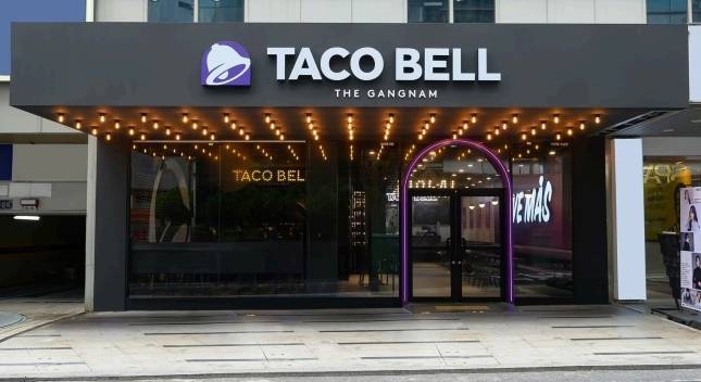 타코벨 더강남 매장./사진=타코벨 제공