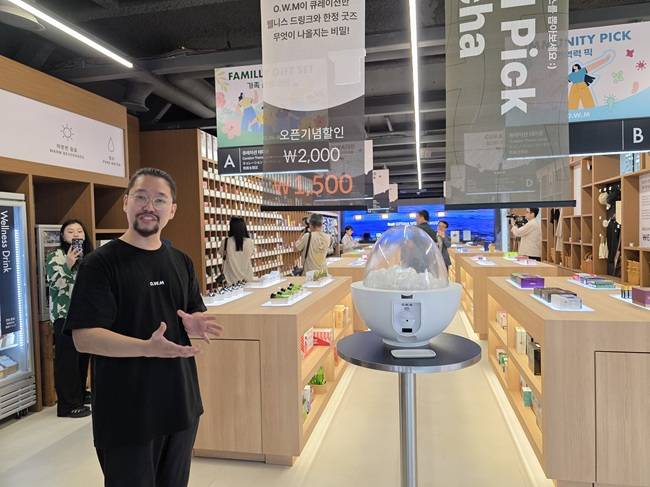 옵티마 웰니스 뮤지엄 약국(OWM) 1층에는 △진통제 △감기약 △알레르기 △소화 및 위장 △상처·소독 등 카테고리별로 일반의약품들이 진열돼 있다. /사진=권미란 기자 rani19@