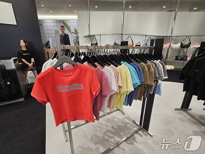 일본 됴쿄 소재 마뗑킴 시부야점 매장 모습.ⓒ 뉴스1/김진희 기자.