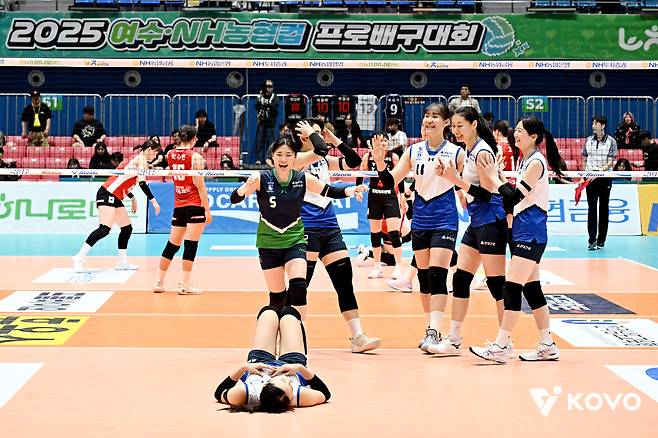 현대건설 선수들. (KOVO 제공)