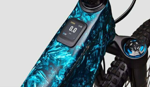 고해상도 마스터마인드 2.2인치 디스플레이의 모습 (출처=스페셜라이즈드)