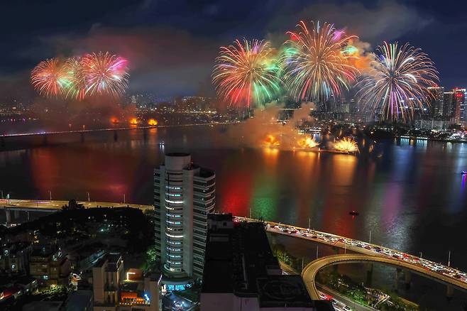 '2024 서울세계불꽃축제'. /뉴스1