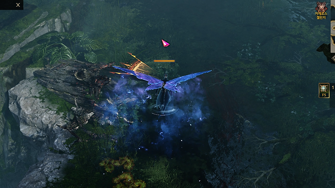 ▲ 수렵 마커를 따라가 공명 소리를 찾고