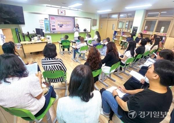‘2025년 구리남양주 온(ON)배움 하이!챌린지’ 공개수업 모습. 박화선기자