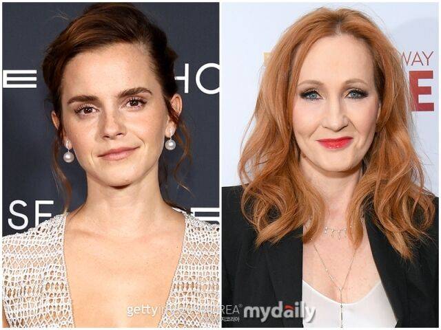 엠마 왓슨, JK 롤링./게티이미지코리아