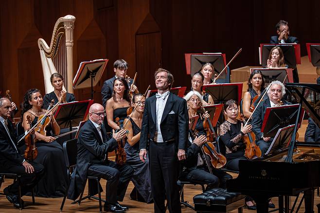 정명훈 지휘자와 라스칼라 필하모닉 오케스트라, 니콜라이 루간스키의 서울 공연 [마스트미디어 제공]