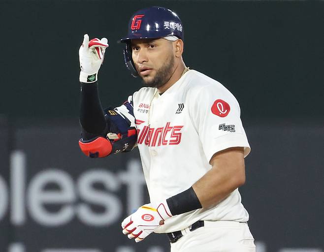 롯데 빅터 레이예스. 연합뉴스