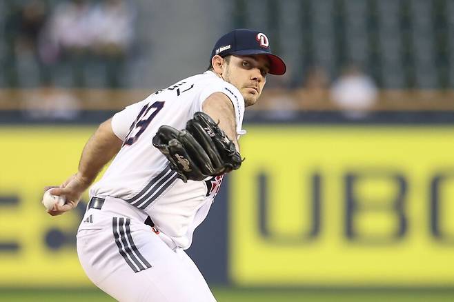 ▲ 두산 베어스 잭 로그 ⓒ 두산 베어스