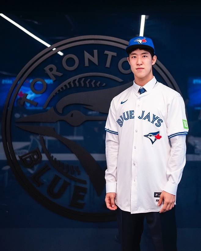 토론토에 입단한 문서준. /사진=리코스포츠에이전시