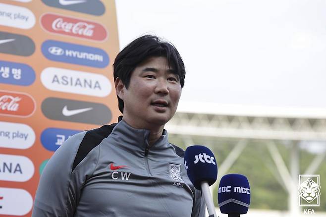 이창원 20세 이하(U-20) 축구대표팀 감독. /사진=대한축구협회 제공