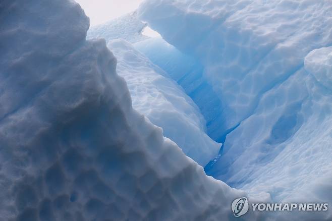 칠레 지역에서 촬영된 빙하 [EPA 연합뉴스 자료사진. 재판매 및 DB 금지]