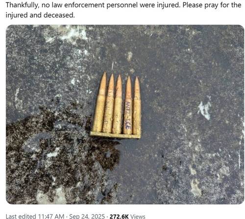 캐시 파텔 FBI 국장이 엑스에 올린 글과 사진 [X 게시물 캡처. 재판매 및 DB 금지]