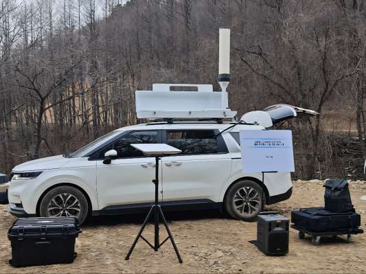 차량형 저궤도위성 통신장비