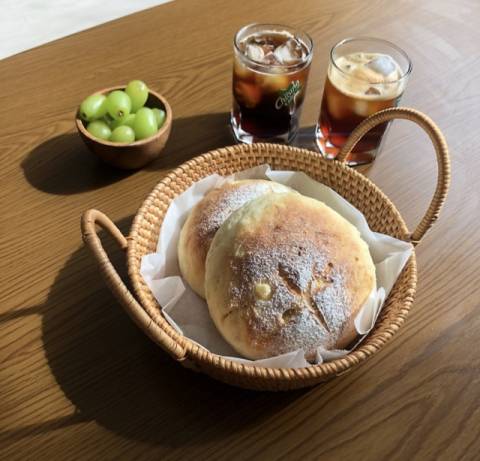 위즈더미의 베이컨 감자빵.