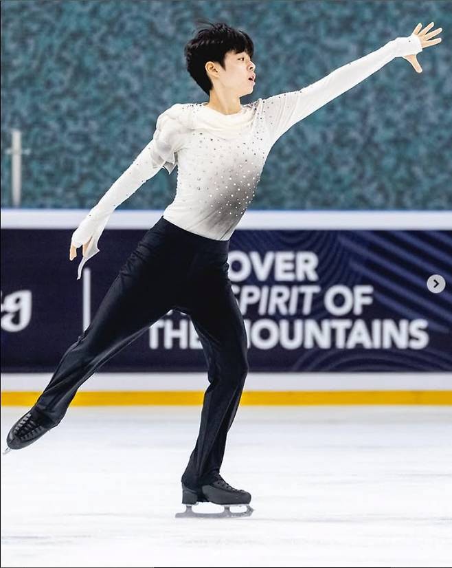 서민규(사진=ISU SNS 캡처)