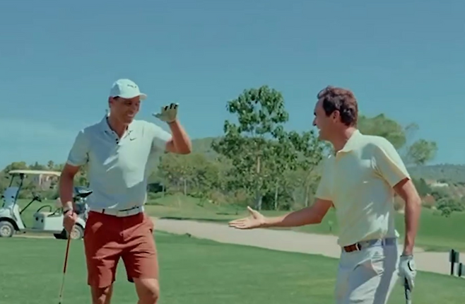 라이더컵 유럽 인스타그램 영상 캡처