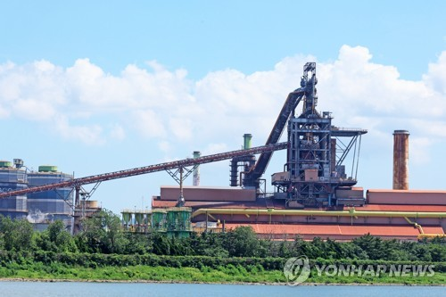 포스코 포항제철소 3고로 [연합뉴스]