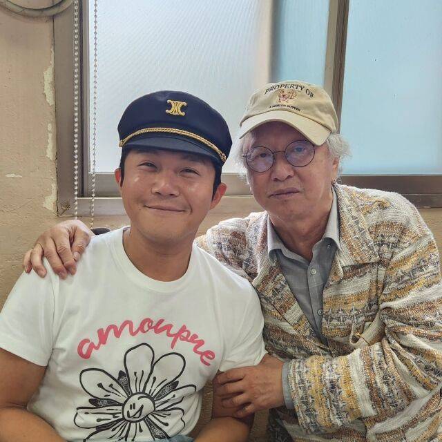 코미디언 조세호와 故 전유성/조세호 소셜미디어