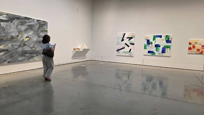 [사진=박현주 미술전문기자]대구미술관 이강소 회고전 전시 전경 *재판매 및 DB 금지