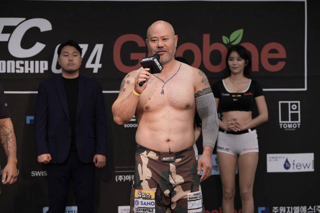 '영화배우 파이터' 금광산. / 로드FC