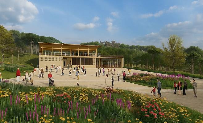 당진 정원문화지원센터 조감도 [당진시 제공. 재판매 및 DB 금지]