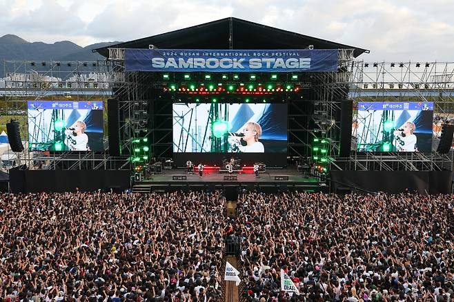 지난해 부산국제록페스티벌 [부산시 제공. 재판매 및 DB 금지]