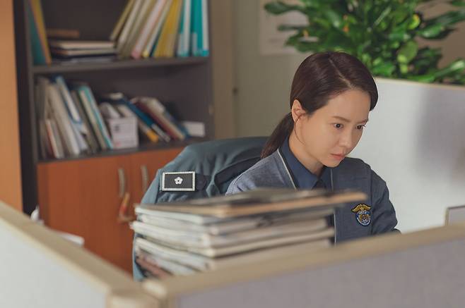 영화 '만남의 집' 속 배우 송지효의 모습 [마노엔터테인먼트 제공. 재판매 및 DB금지]