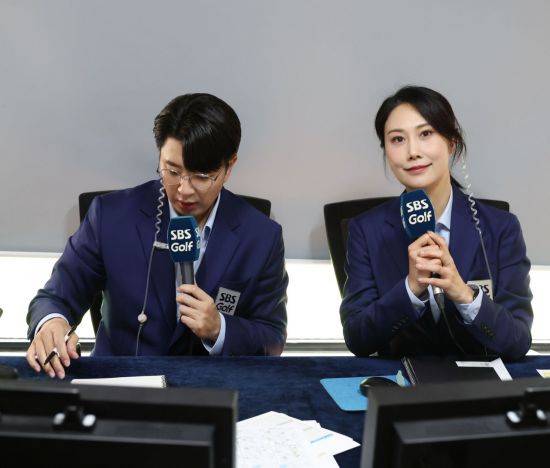 김하늘은 하이트진로 챔피언십 1라운드에서 해설위원으로 데뷔했다. KLPGA 제공