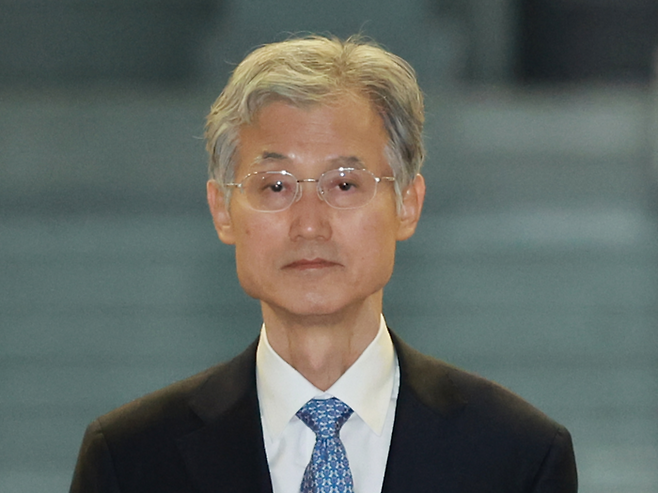 Cho Hee -dae、23日、ソウル、Seocho -Guの最高裁判所の最高裁判事。 [사진 제공=연합뉴스]