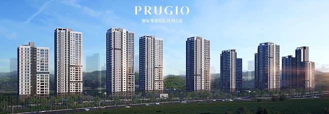 왕숙 푸르지오 더 퍼스트 조감도 [사진출처=관련 홈페이지]