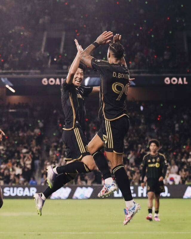 손흥민, 데니스 부앙가./LA FC