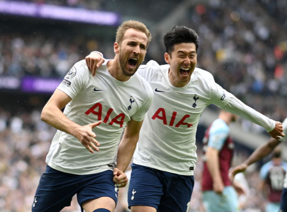토트넘 시절 해리 케인과 손흥민. Getty Images코리아