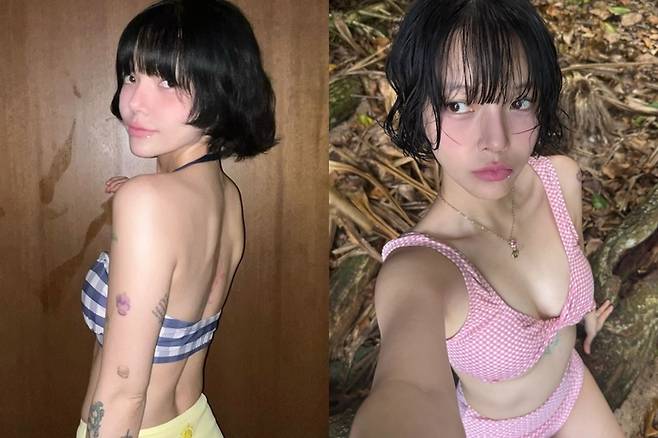 지민. 사진|지민 SNS