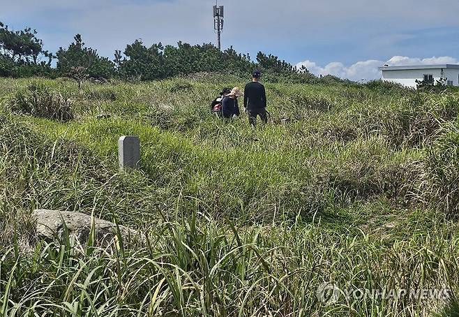 추석 앞두고 벌초 한창 [연합뉴스 자료사진]