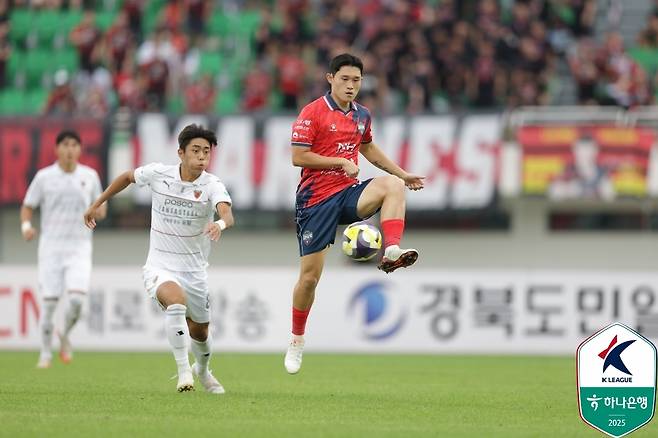 김천 이동경. [한국프로축구연맹 제공. 재판매 및 DB 금지]