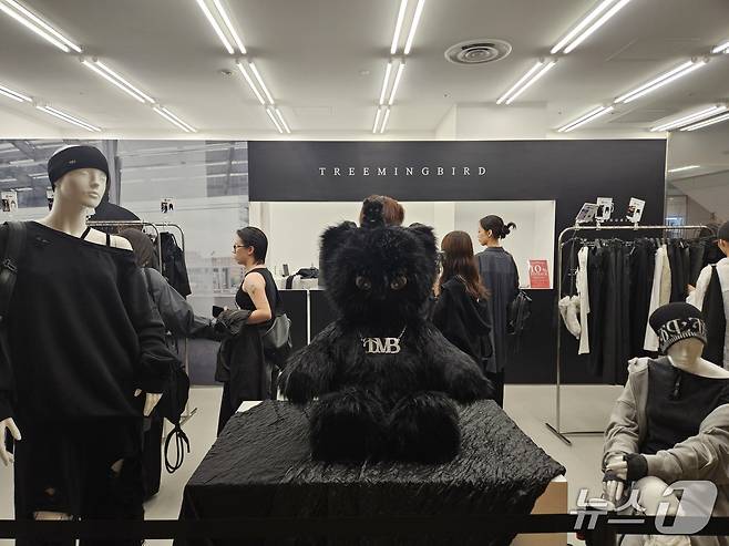 19일 일본 도쿄 소재 파르코 백화점에서 트리밍버드의 팝업스토어가 열렸다.ⓒ 뉴스1/김진희 기자.