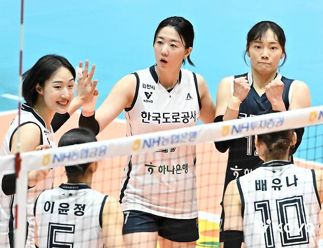 한국도로공사가 컵대회 준우승에 만족했다. 사진제공=KOVO