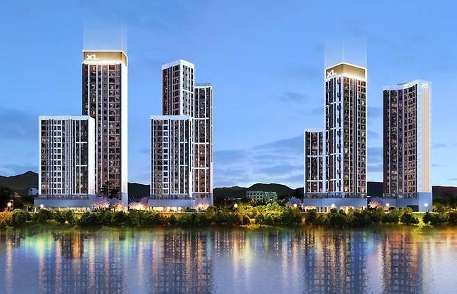 망원동 6·7구역 모아주택 조감도.ⓒ자이S&D