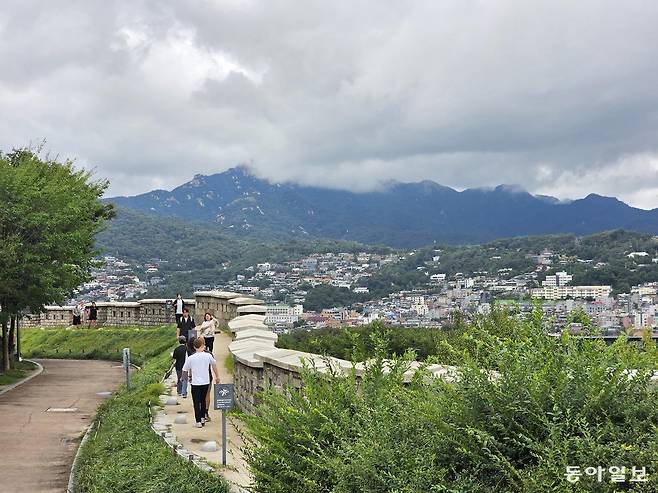 낙산공원 성곽길.   전승훈기자 raphy@donga.com