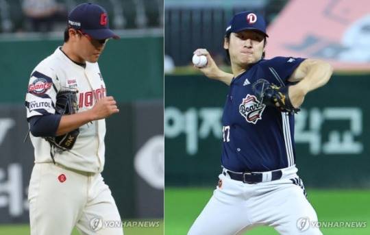 롯데 박세웅 / 두산 곽빈