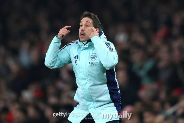 니콜라스 조버 아스널 세트피스 코치./게티이미지코리아