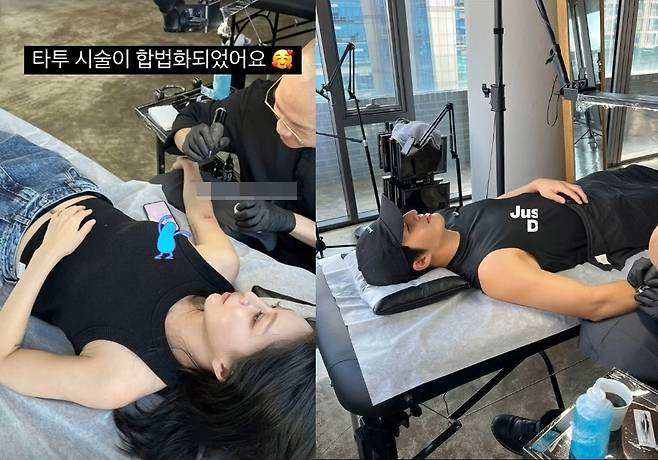 한예슬 소셜미디어