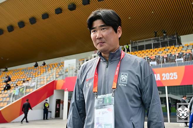 이창원 U-20 대표팀 감독. /사진=대한축구협회(KFA) 제공