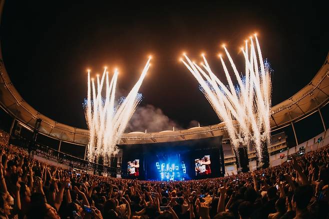 뮤즈 내한공연 공연사진 [유얼라이브 제공. 재판매 및 DB 금지]