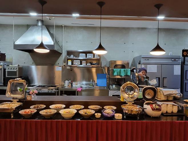 공주 관광호텔잉크 조식. (사진= 김영복 연구가)