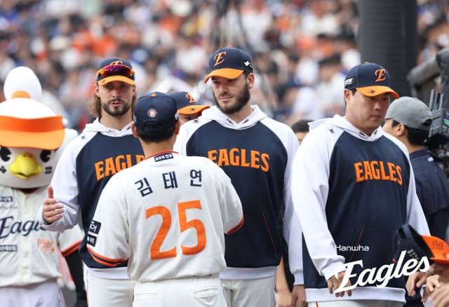 한화이글스 선수들. 한화 제공