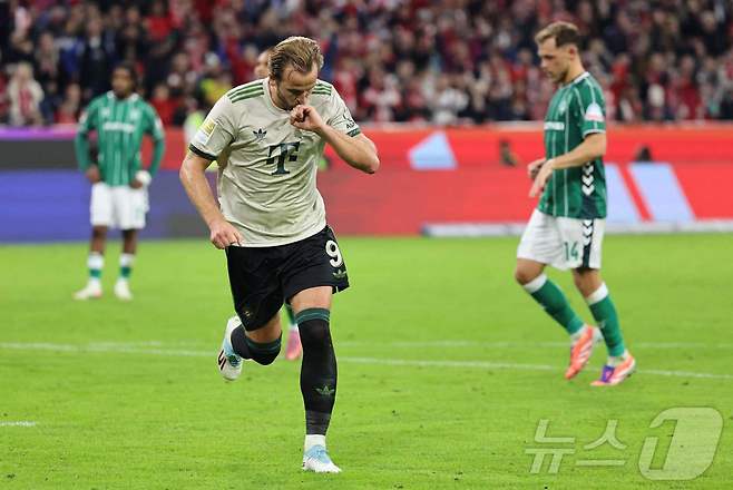 바이에른 뮌헨 공격수 해리 케인.  ⓒ AFP=뉴스1